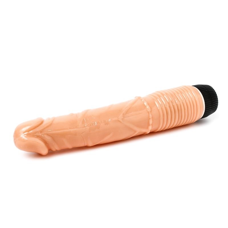 Vibrador Realístico Y Flexible Boston - En Color Beige - Imagen 7