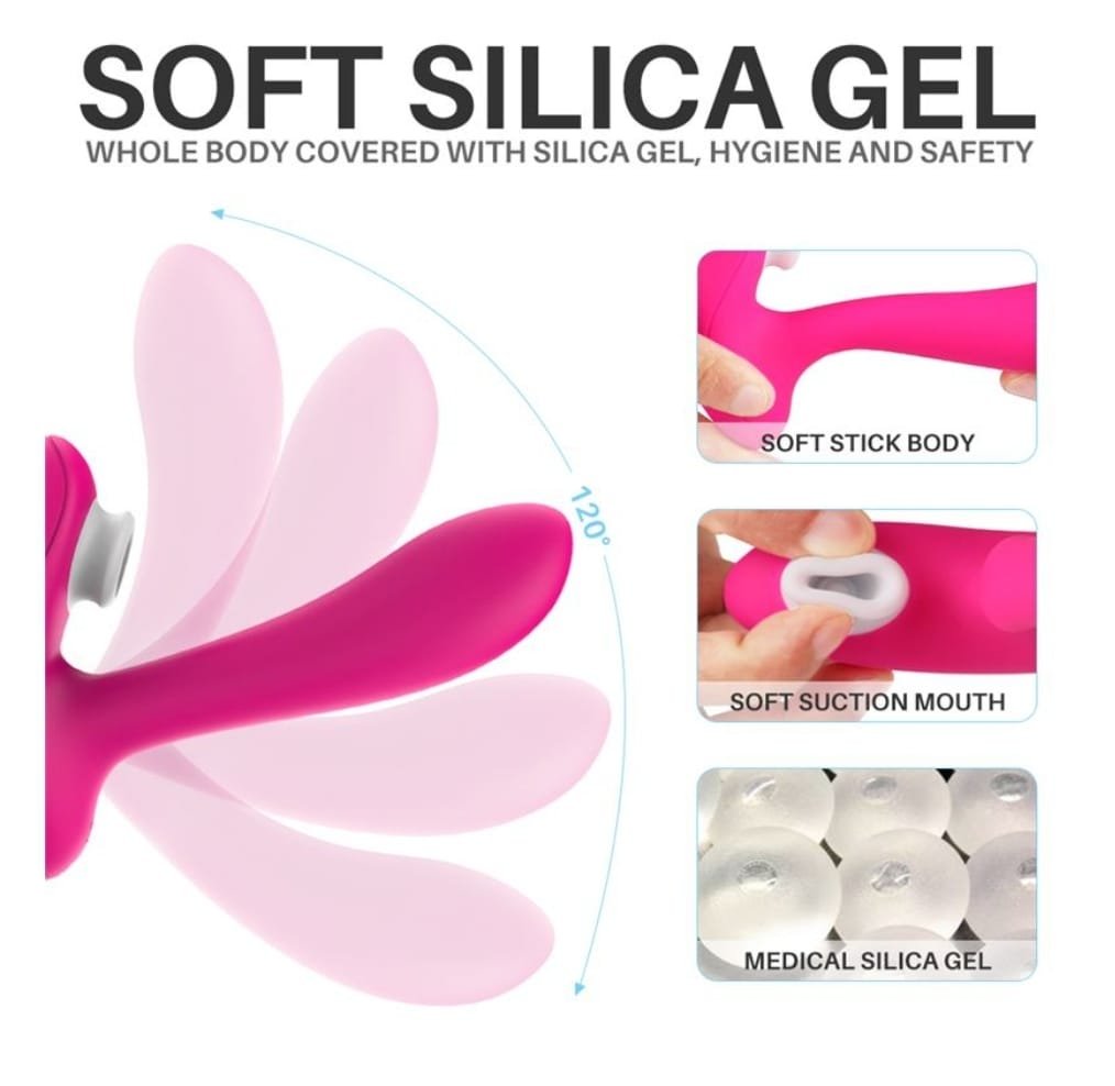 ***Succionador Vibrador Multifuncional Tricker-Rct Recargable Usb (Entrega Inmediata) ↠↠ - Imagen 4