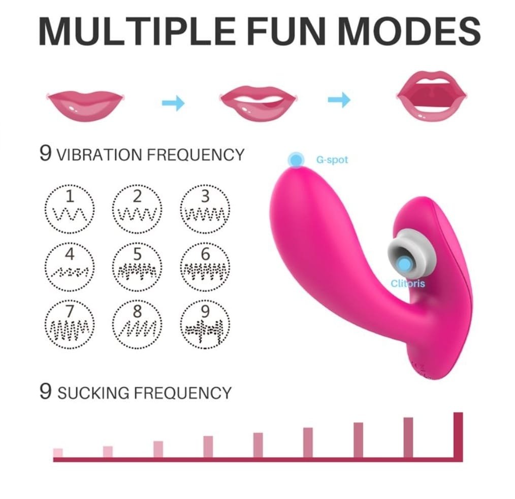 ***Succionador Vibrador Multifuncional Tricker-Rct Recargable Usb (Entrega Inmediata) ↠↠ - Imagen 5