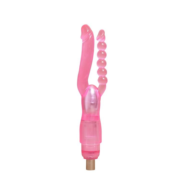 Double Dildo Accessory For Sex Machine / Drillme Compatible - Imagen 3