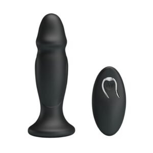Vibrador Anal Recargable Control Remoto Silicona