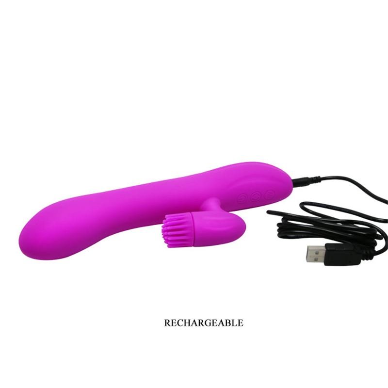 Vibrador Cris Clitoris Rotativo 11 Funciones Silicona Usb Recargable - Imagen 8