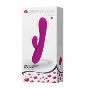 Vibrador Victor 30 Funciones Recargable Usb Silicona