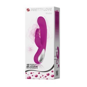 Vibrador Webb Punto G Clitoris 12 Funciones Usb Recargable Silicona