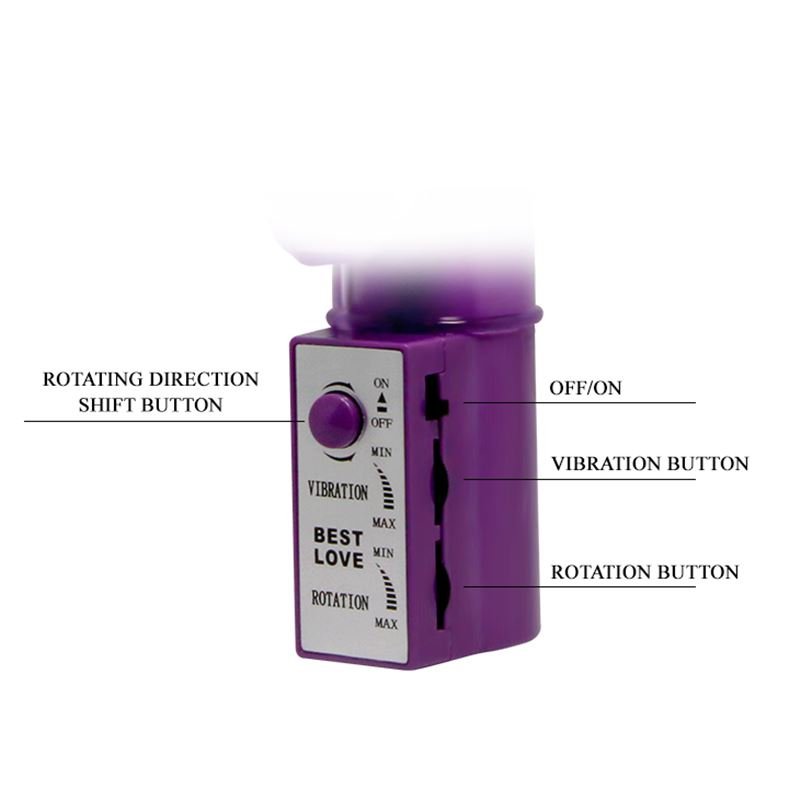 Vibrador Rotador Crisonia Multispeed 25Cm X 4Cm - Imagen 7