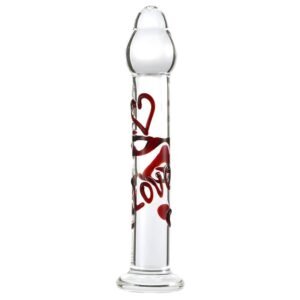 Glass Dildo Scarlet Kiss