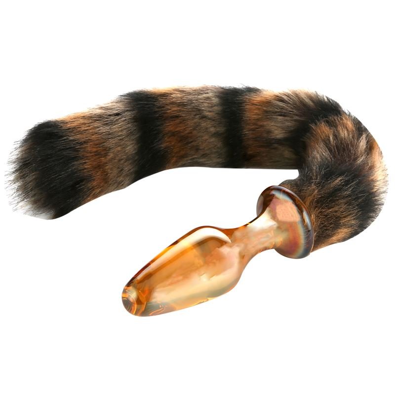 Glass Anal Tail Golden Fox - Imagen 2