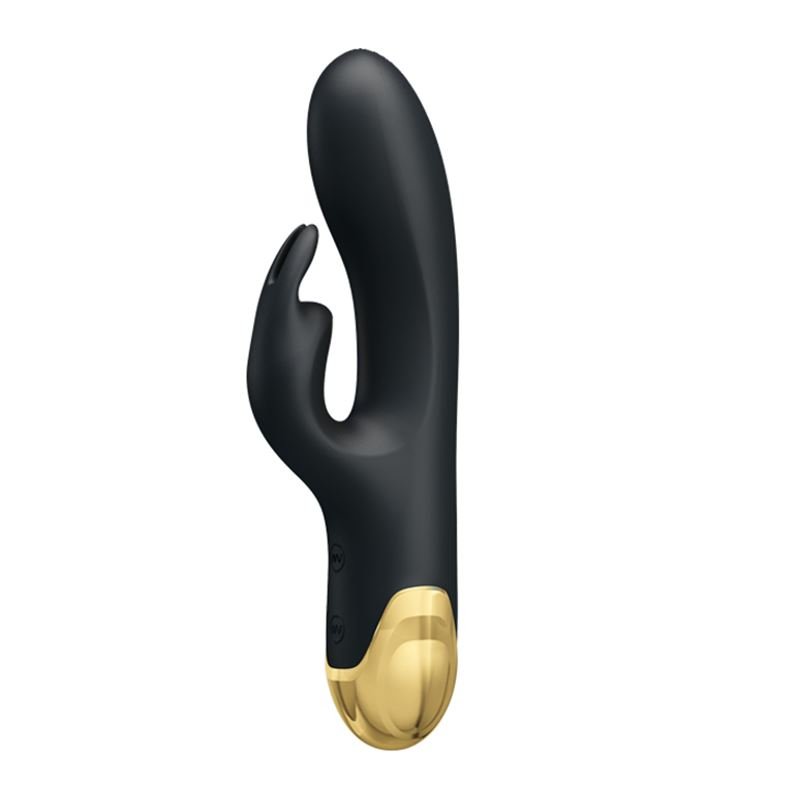 Vibrador Gold Royal Pleasure Doble Estimulación Con 7 Funciones En Silicona Líquida Usb Recargable - Imagen 3