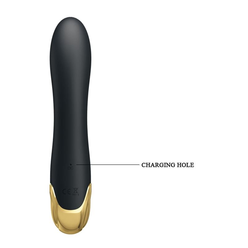 Vibrador Gold Royal Pleasure Doble Estimulación Con 7 Funciones En Silicona Líquida Usb Recargable - Imagen 7