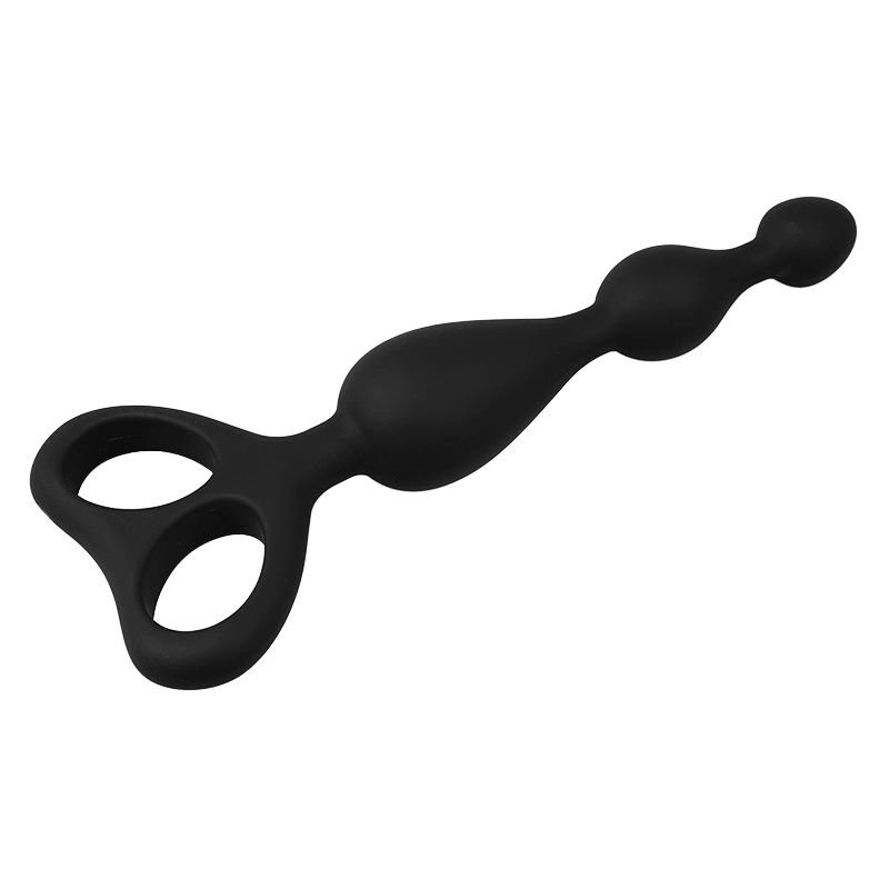 Anal Plug Fantasy Silicone Black - Imagen 2