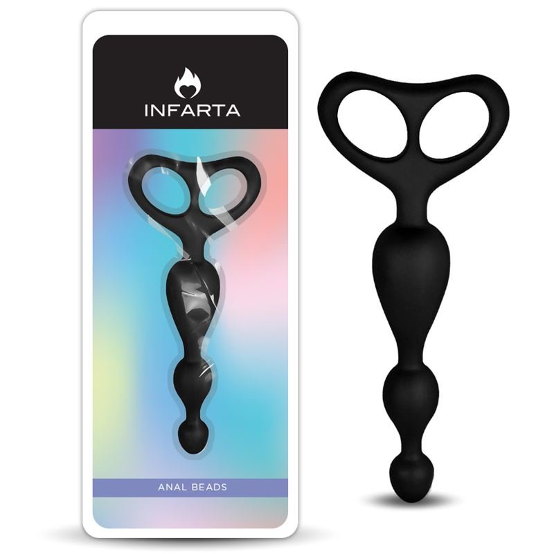 Anal Plug Fantasy Silicone Black