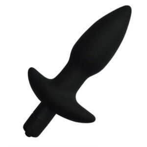 Plug Anal Con Vibrador Silicona Bulk