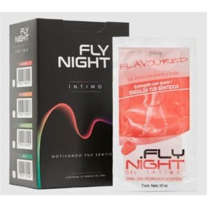 Caja X12 Sachet Gel Flavoured Sabor Frutilla 10Ml