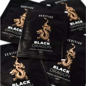 Pack Pouch Crema Intensificante Black Dragon 5 Unidades