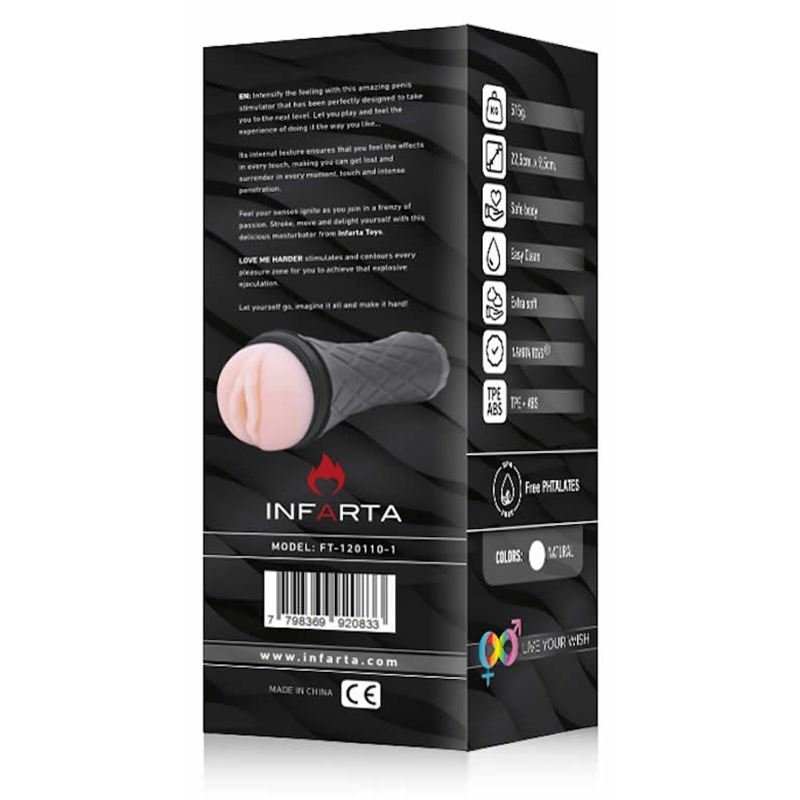 Masturbador Flesh Massager Vagina 23X10cm - Imagen 2