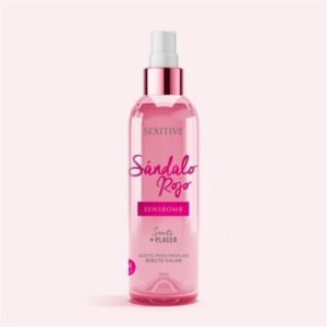 Aceite Para Masajes Efecto Calor - Sandalo Rojo - 130 Ml