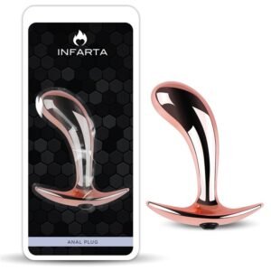 Anal Plug Ergo Rose Metal Small