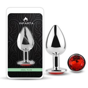 Anal Plug Eros Metal Large Red