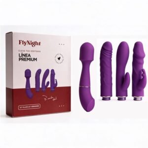 Linea Premium Kit 4 En 1 - Vibros Masajeador Clitoris / C9042 (OFERTAS EXCLUSIVAS)