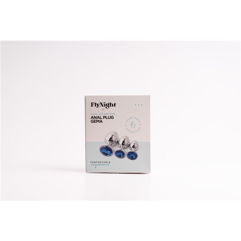 Anal Plug Gema Azul / C9030