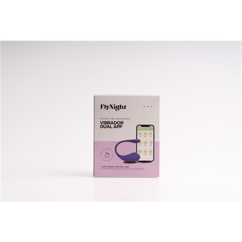 Vibrador Dual App Violeta / C9001 - Imagen 2