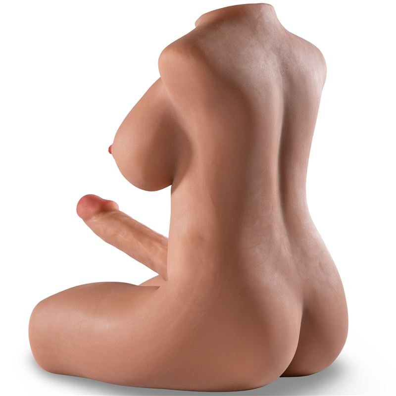 Trans Desire – 4-In-1 Torso With Boobs, Pussy, Ass & Dildo Penis With Vibrator - Imagen 2