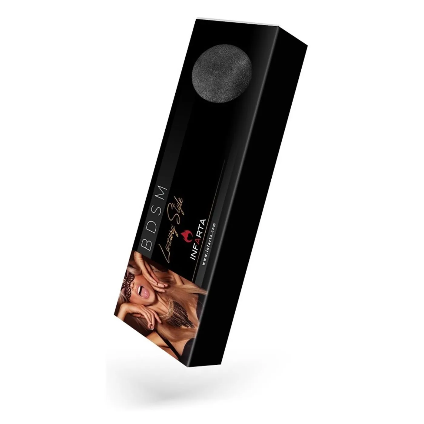 Antifaz Y Pezoneras De Raso Y Puntilla Color Champagne -Infarta Sens- - Imagen 6