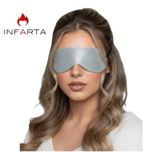 Antifaz Ciego Plateado