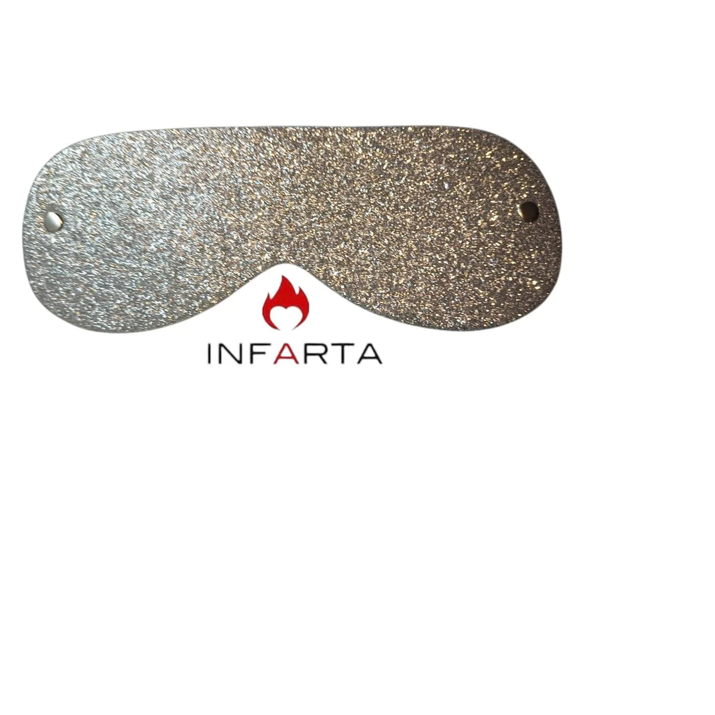 Antifaz Ciego Plateado - Imagen 2