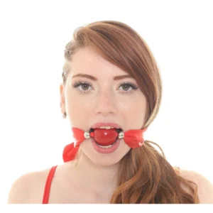 Mordaza Pañuelo Y Bola Roja