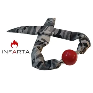 Mordaza Pañuelo Camuflada Bola Negra