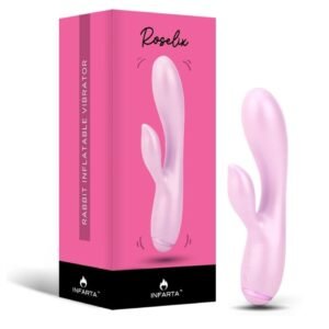 ¡¡OFERTA EXCLUSIVA¡¡Rabbit Vibrator Roselix - ¡Inflalo Y Disfrutá Lo Nuevo!