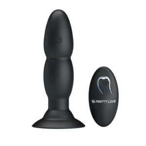 ¡¡OFERTA EXCLUSIVA¡¡ Vibrador Rotador Anal Control Remoto Silicona Recargable 13Cm X 3,5Cm