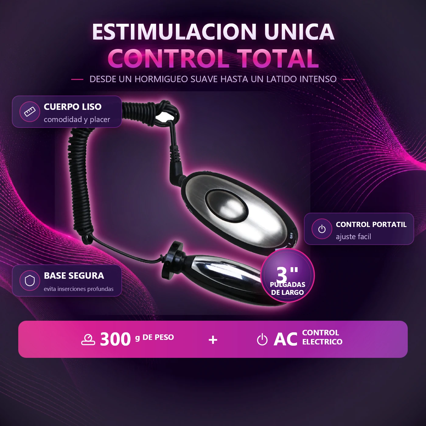 Electro Stimulation Plug Anal - Imagen 12