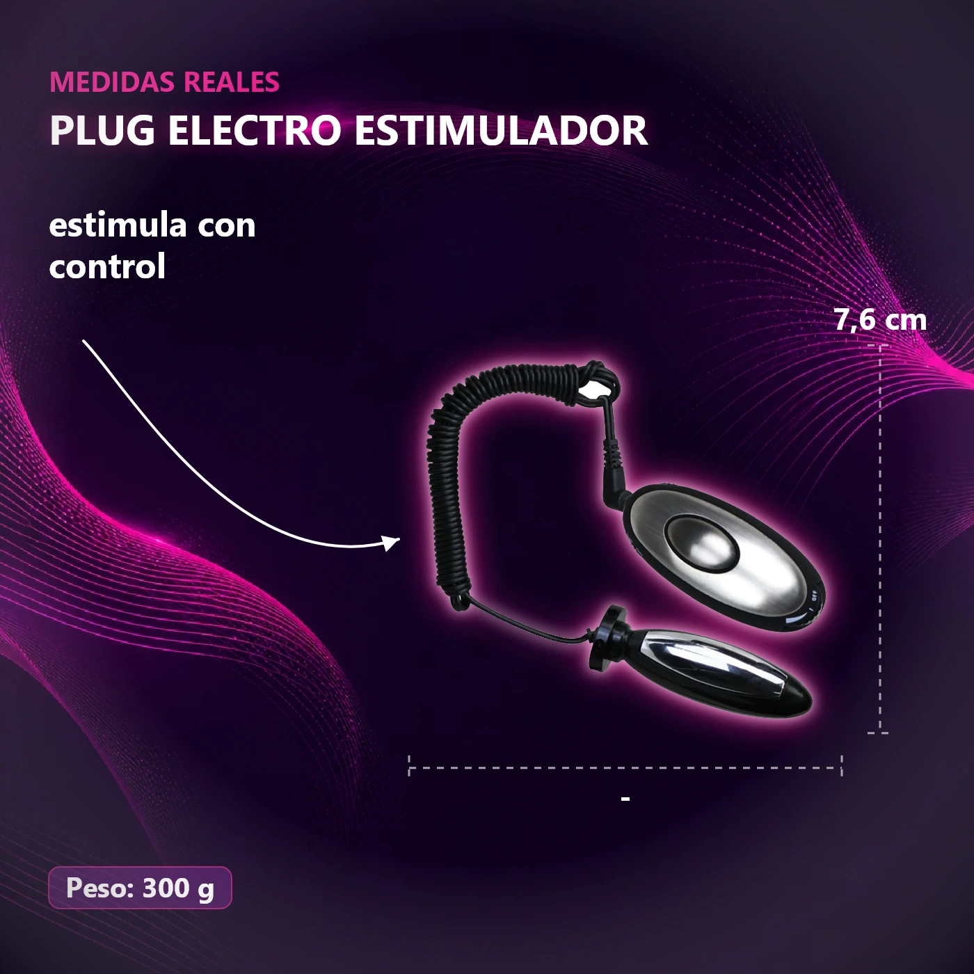 Electro Stimulation Plug Anal - Imagen 10