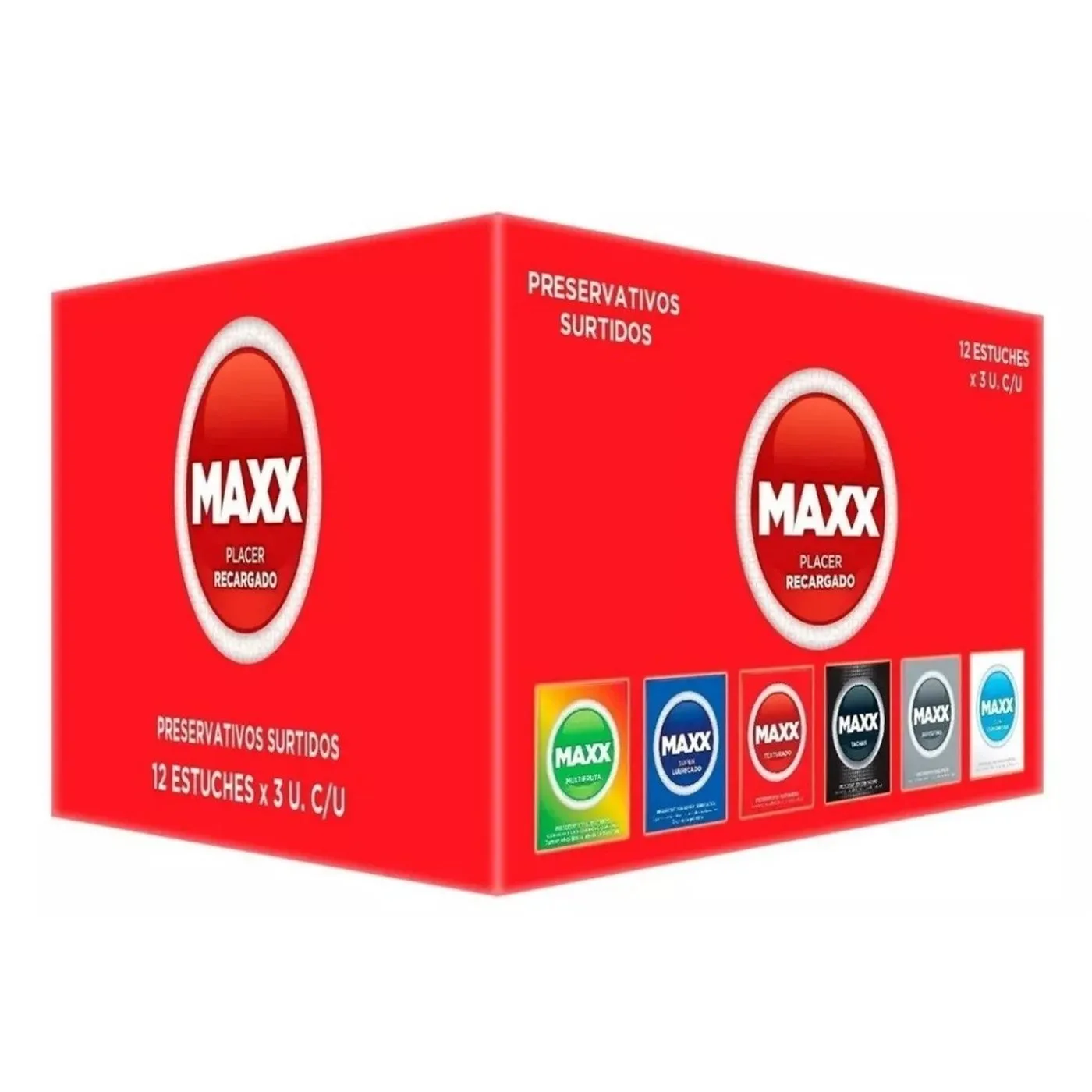 Maxx Preservativos Mixto 12X03