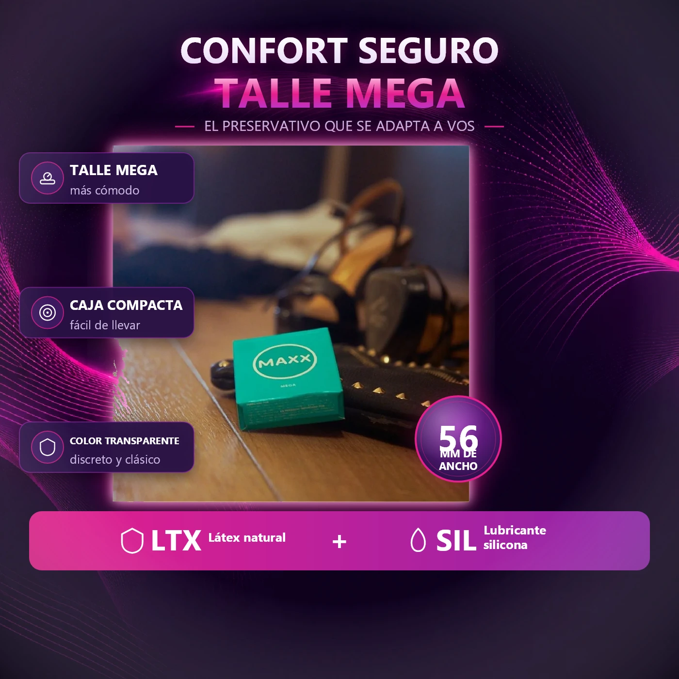 Maxx Preservativos Mega 12X03 - Imagen 9
