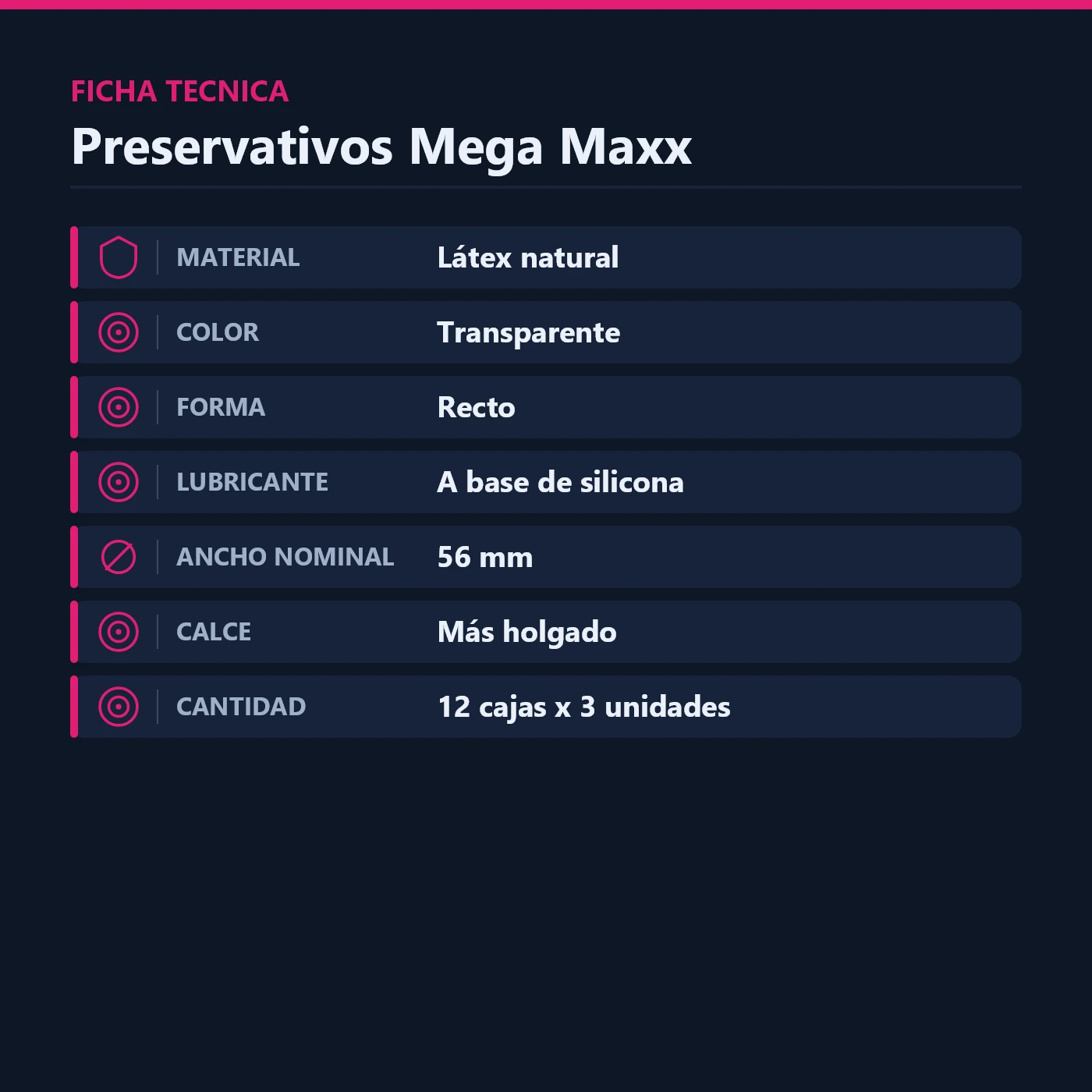 Maxx Preservativos Mega 12X03 - Imagen 8