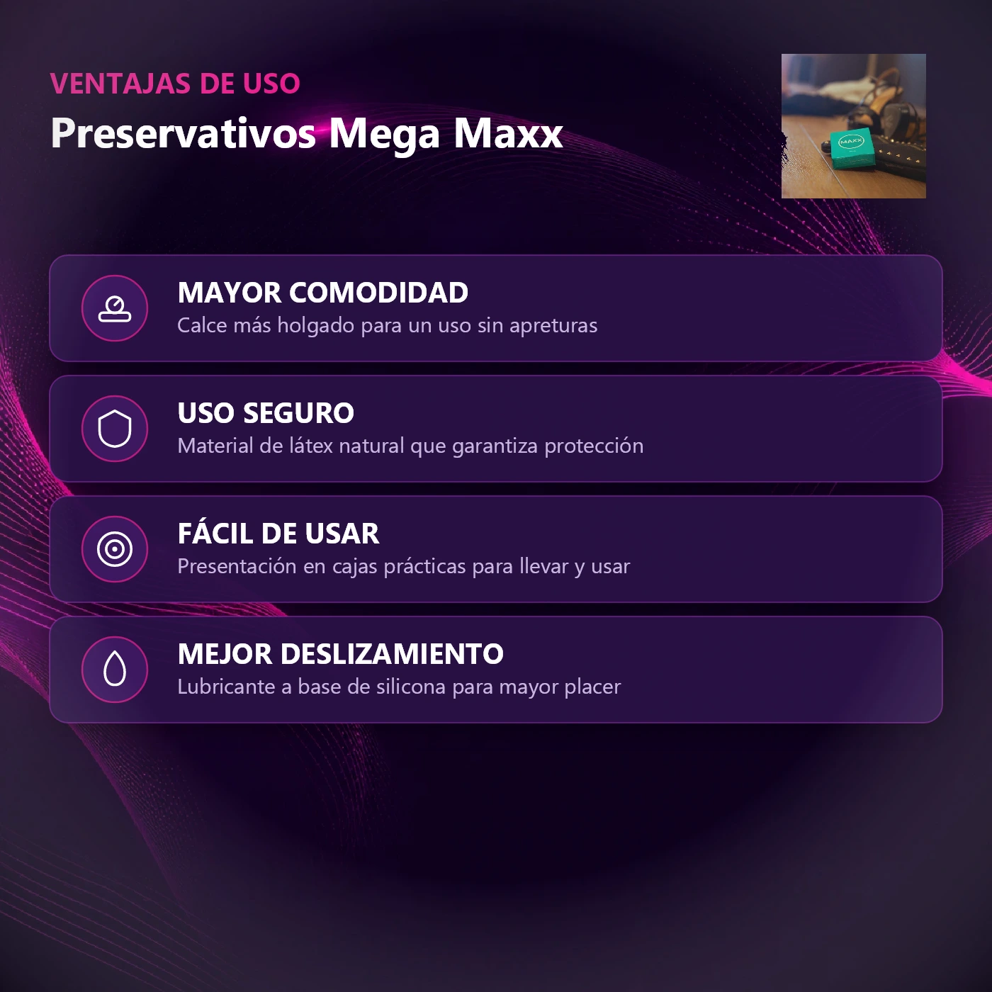 Maxx Preservativos Mega 12X03 - Imagen 6