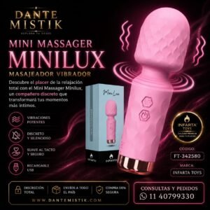 Mini Massager Minilux - Masajeador Vibrador