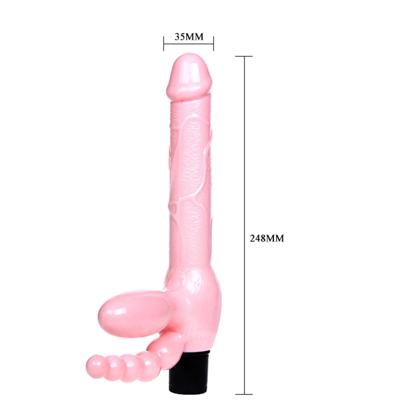 Vibrador Strap On Anal Vaginal - Imagen 5