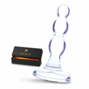 Glass Anal Plug Glaselia
