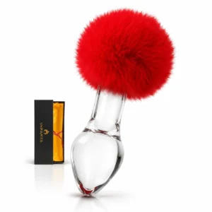 Glass Anal Plug Bunny Vellino