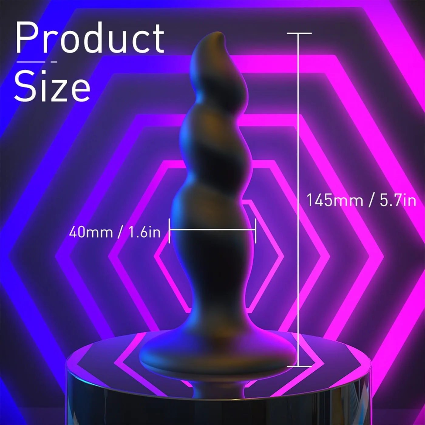 Plug Anal Nathan Silicona - Imagen 7